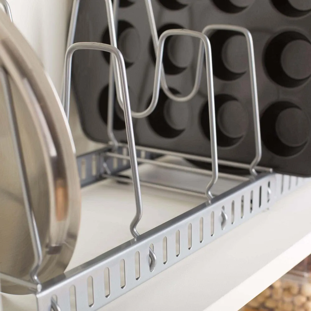 KSP Spacelogic 'Expandable' Wire Pan- Lid Organizer 57 x 18 x 19 cm