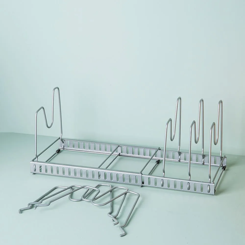 KSP Spacelogic 'Expandable' Wire Pan- Lid Organizer 57 x 18 x 19 cm