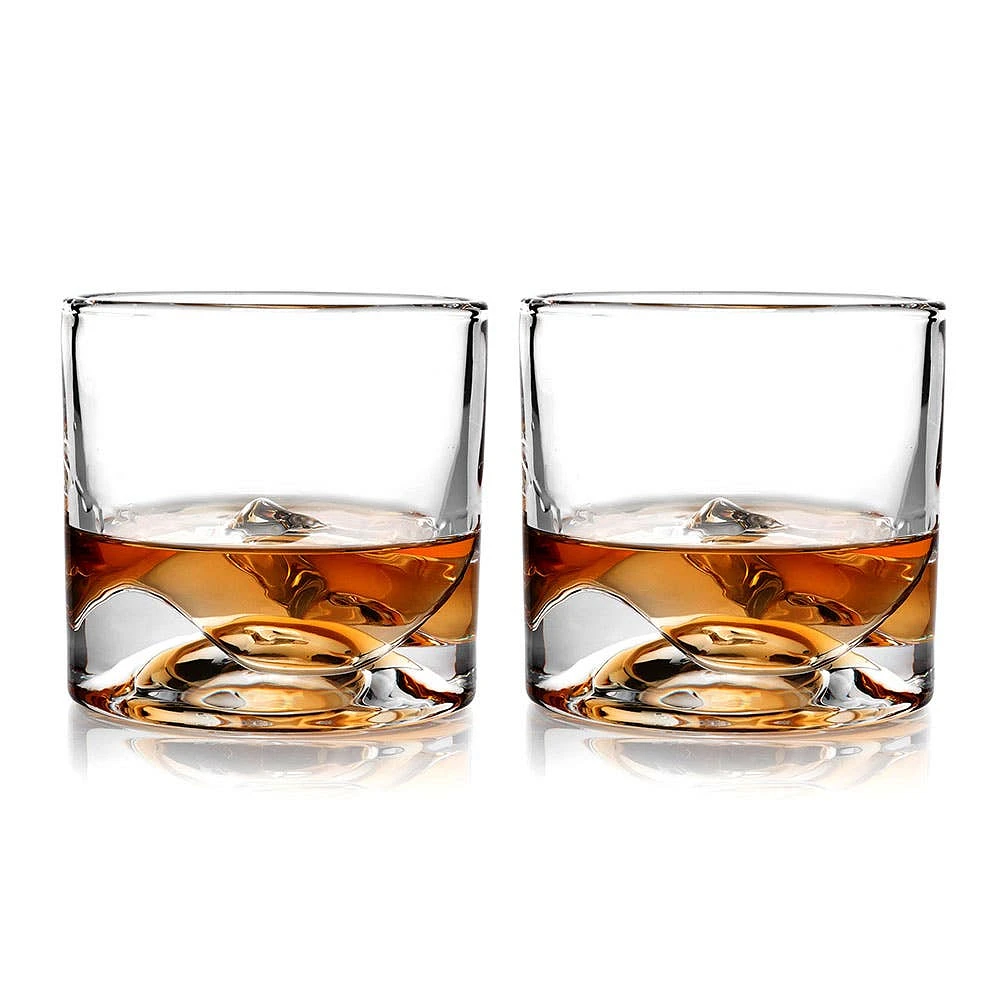 Liiton Crystal 'Denali' Whiskey Glass - Set of 2 (8oz.)