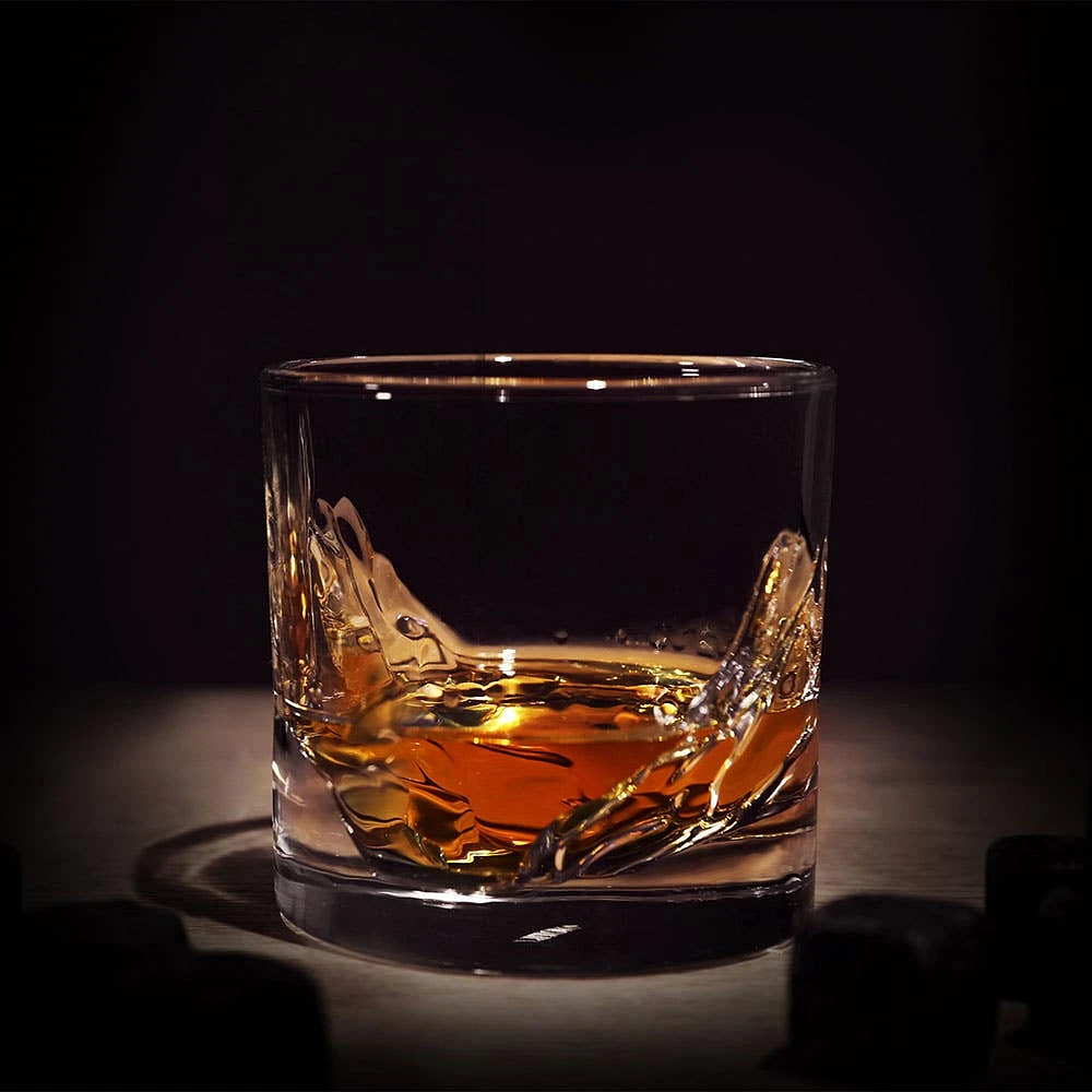 Liiton Crystal 'Grand Canyon' Whiskey Glass - Set of 2 (10oz.)