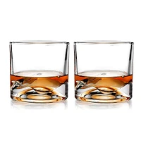 Liiton Crystal 'Mt. Blanc' Whiskey Glass - Set of 2 (9.5oz.)