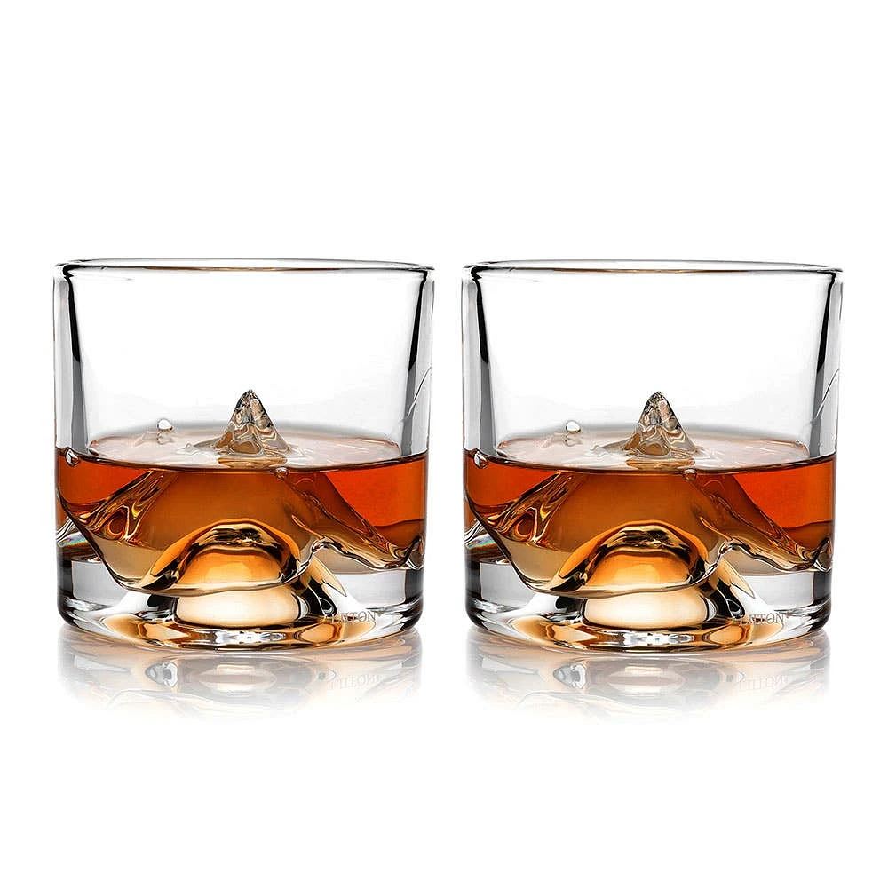 Liiton Crystal 'K2' Whiskey Glass - Set of 2 (8.5oz)