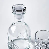 Liiton Crystal 'The Peaks' Whiskey Decanter Combo - Set of 5