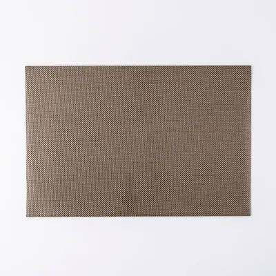 KSP Ritz Metallic 'Weave' PVC Placemat (Pewter)