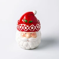 Santa's Secrets Christmas Santa Dolomite Sugar Jar (Red/White)