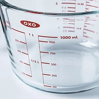 OXO Good Grips Bake Glass Measuring Jug 4 Cup (Clear)