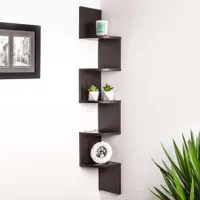 KSP Nook Corner Wall Shelf (Espresso)