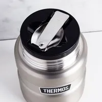 Thermos Stainless King Thermal Food Storage Jar (Silver)