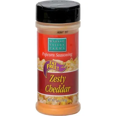 Gourmet Zesty Cheddar Cheese Popcorn Seasoning