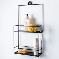 Umbra Cubiko Shower Caddy (Black)