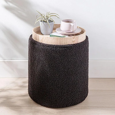 KSP Cloud Ottoman (Black)