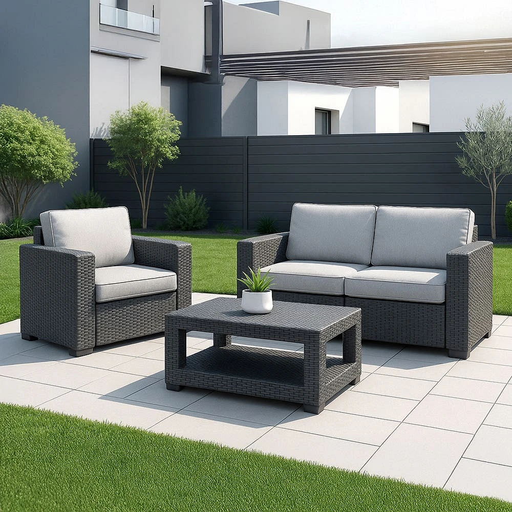 KSP Miami Coffee Table (Brown/Grey)