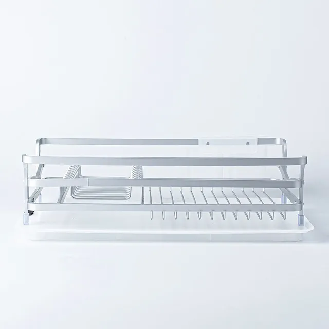 KSP Avanti Dish Rack with Tray 2-Tier (Aluminum)