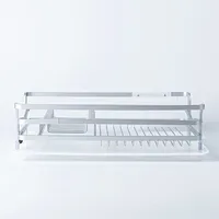 KSP Avanti Dish Rack with Tray (Aluminum)