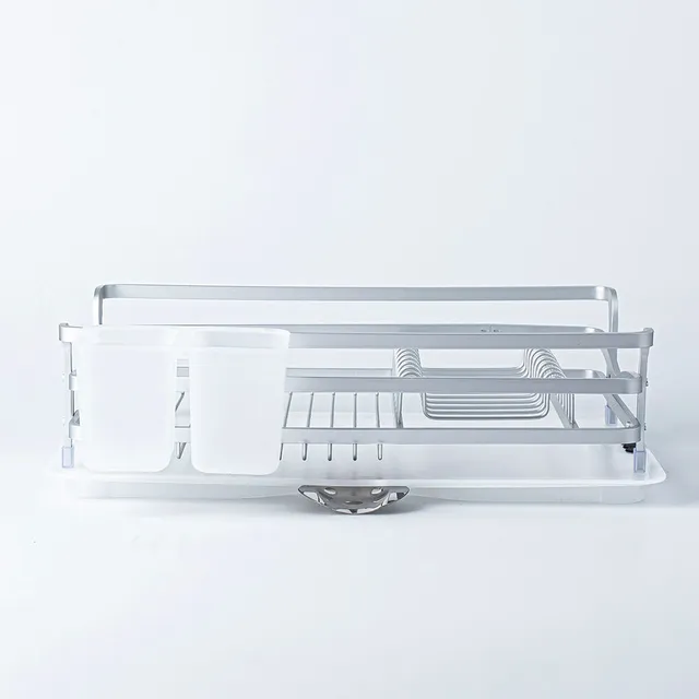 KSP Avanti Dish Rack with Tray 2-Tier (Aluminum)