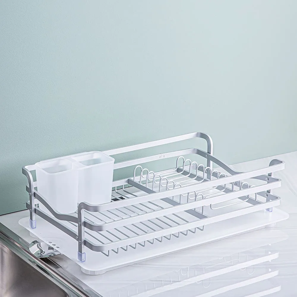 KSP Avanti Dish Rack with Tray (Aluminum)