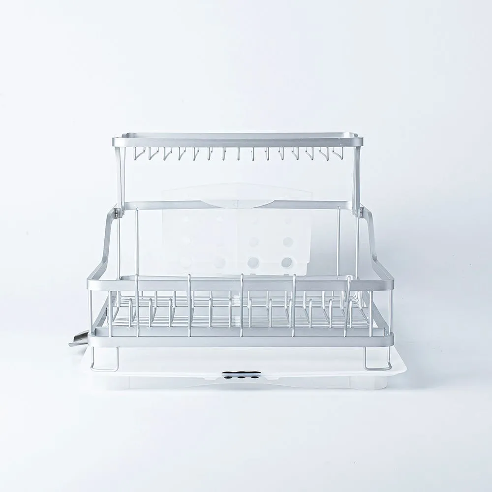 KSP Avanti Dish Rack with Tray 2-Tier (Aluminum)