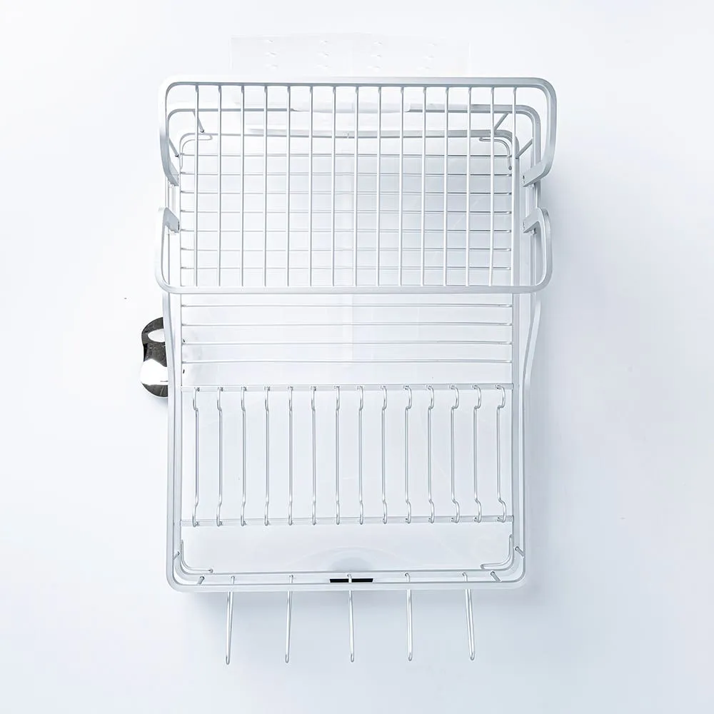 KSP Avanti Dish Rack with Tray 2-Tier (Aluminum)