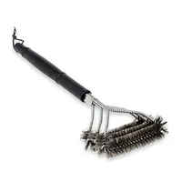 Epicure BBQ Brush (Black/Stainless Steel)