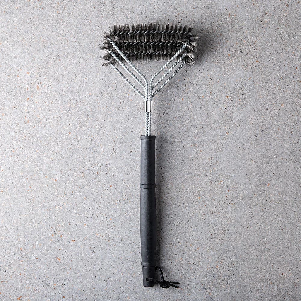 Epicure BBQ Brush (Black/Stainless Steel)