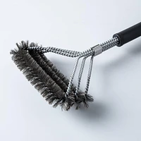 Epicure BBQ Brush (Black/Stainless Steel)