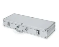 KSP Gourmet Bbq Tools In Aluminum Case - Set of 7 (Stainless Steel)