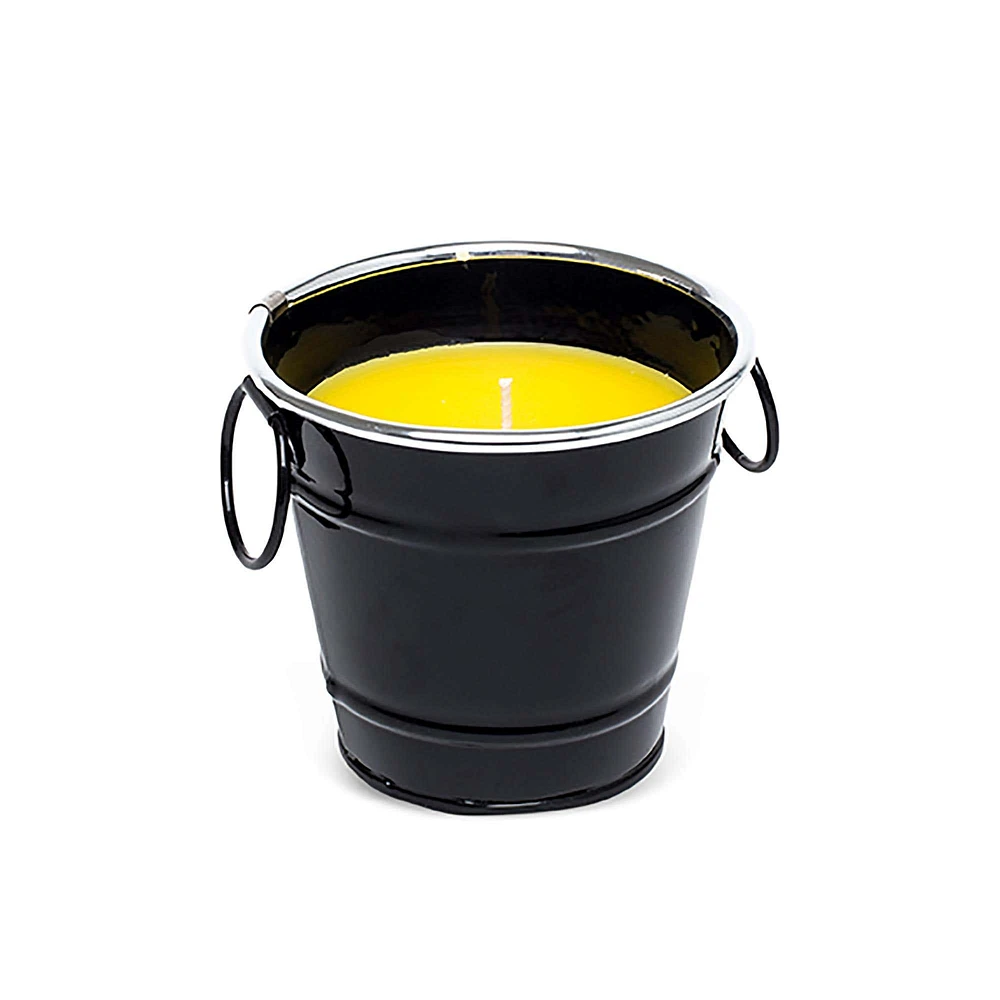 KSP Gardina Citronella Candle Metal Bucket (Black)