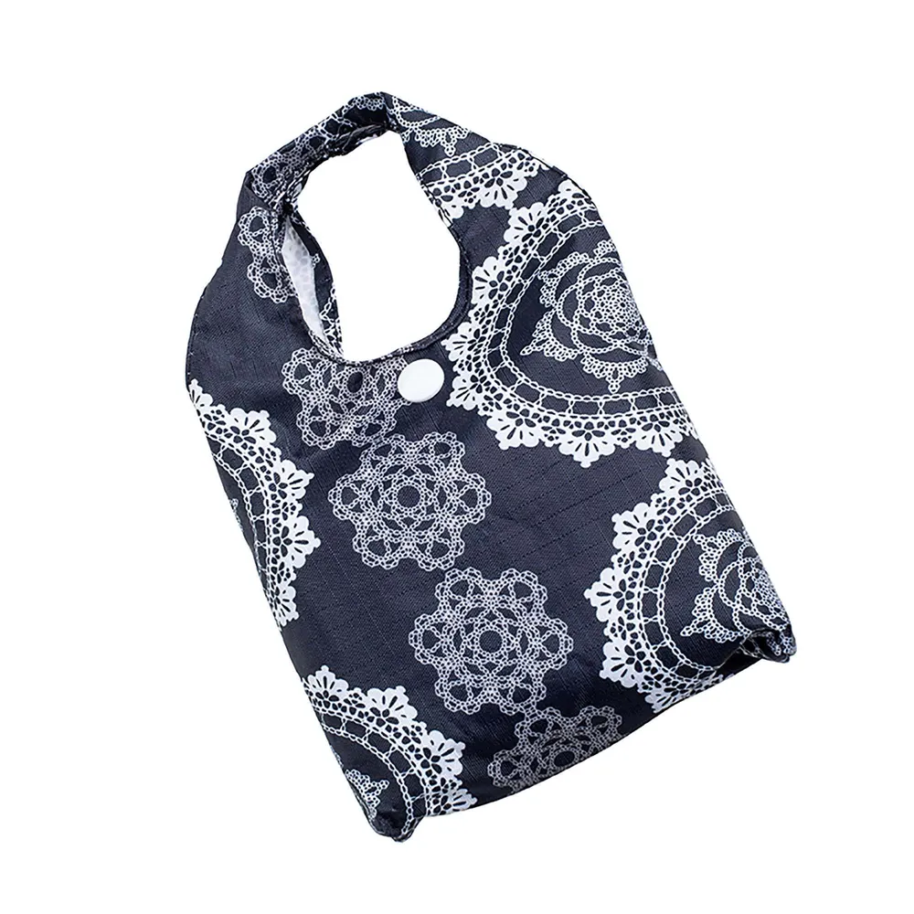 KSP Carry 'Lace' Shopping Bag (Black/White)