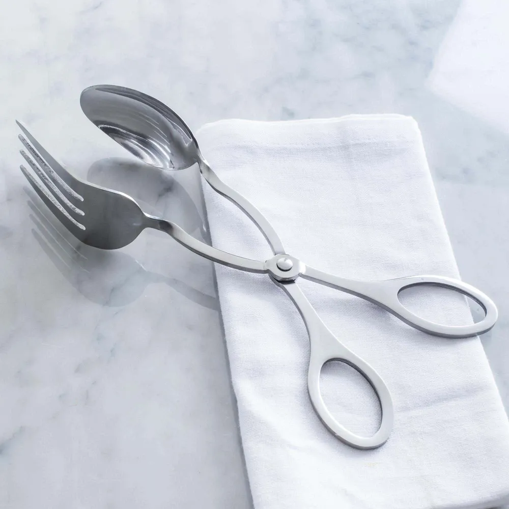 KSP Serve Salad-Scissor Tongs (Stainless Steel)