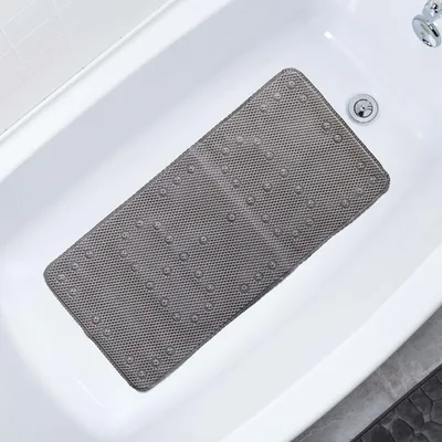 Splash Softee PVC Foam Tub Mat (Grey)