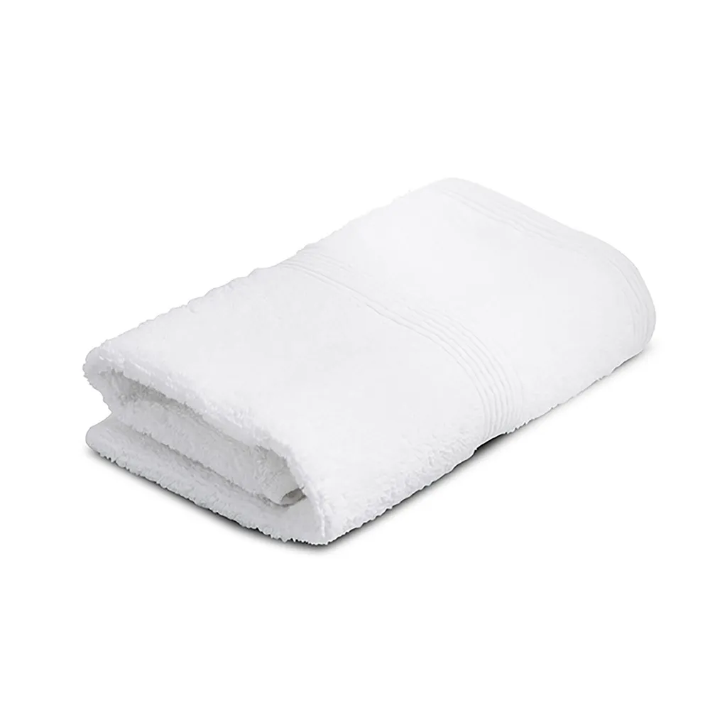 Moda At Home Allure Cotton Face Towel (White)