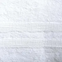Moda At Home Allure Turkish Cotton Bath Sheet (White)
