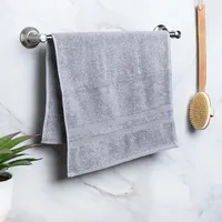 Moda At Home Allure Cotton Hand Towel (Marble Grey)