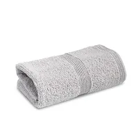 Moda At Home Allure Cotton Face Towel (Marble Grey)