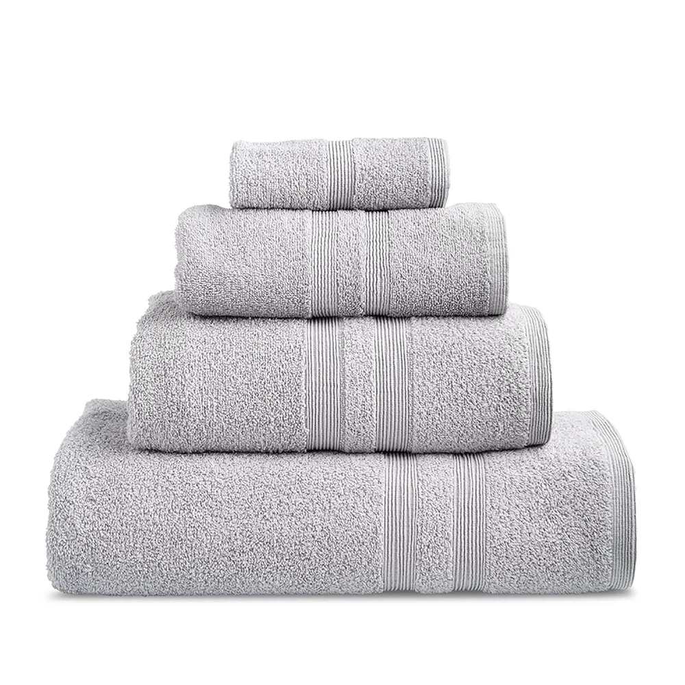 Moda At Home Allure Cotton Face Towel (Marble Grey)