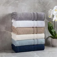 Moda At Home Allure Turkish Cotton Bath Sheet (Marble Grey)