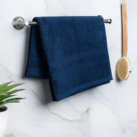 Moda At Home Allure Turkish Cotton Bath Towel (Indigo)