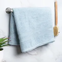 Moda At Home Allure Turkish Cotton Bath Sheet (Powder Blue)