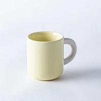 Maxwell & Williams Sherbet Porcelain Espresso Mug 110ml (Lemon)