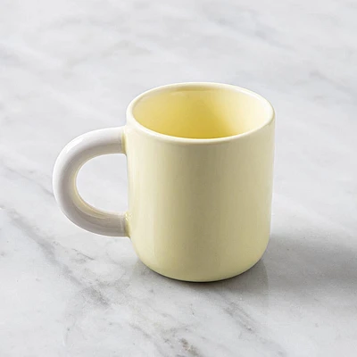 Maxwell & Williams Sherbet Porcelain Espresso Mug 110ml (Lemon)