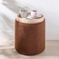 KSP Cloud Ottoman (Brown)