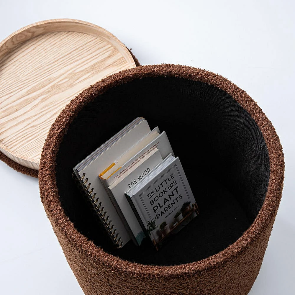 KSP Cloud Ottoman (Brown)