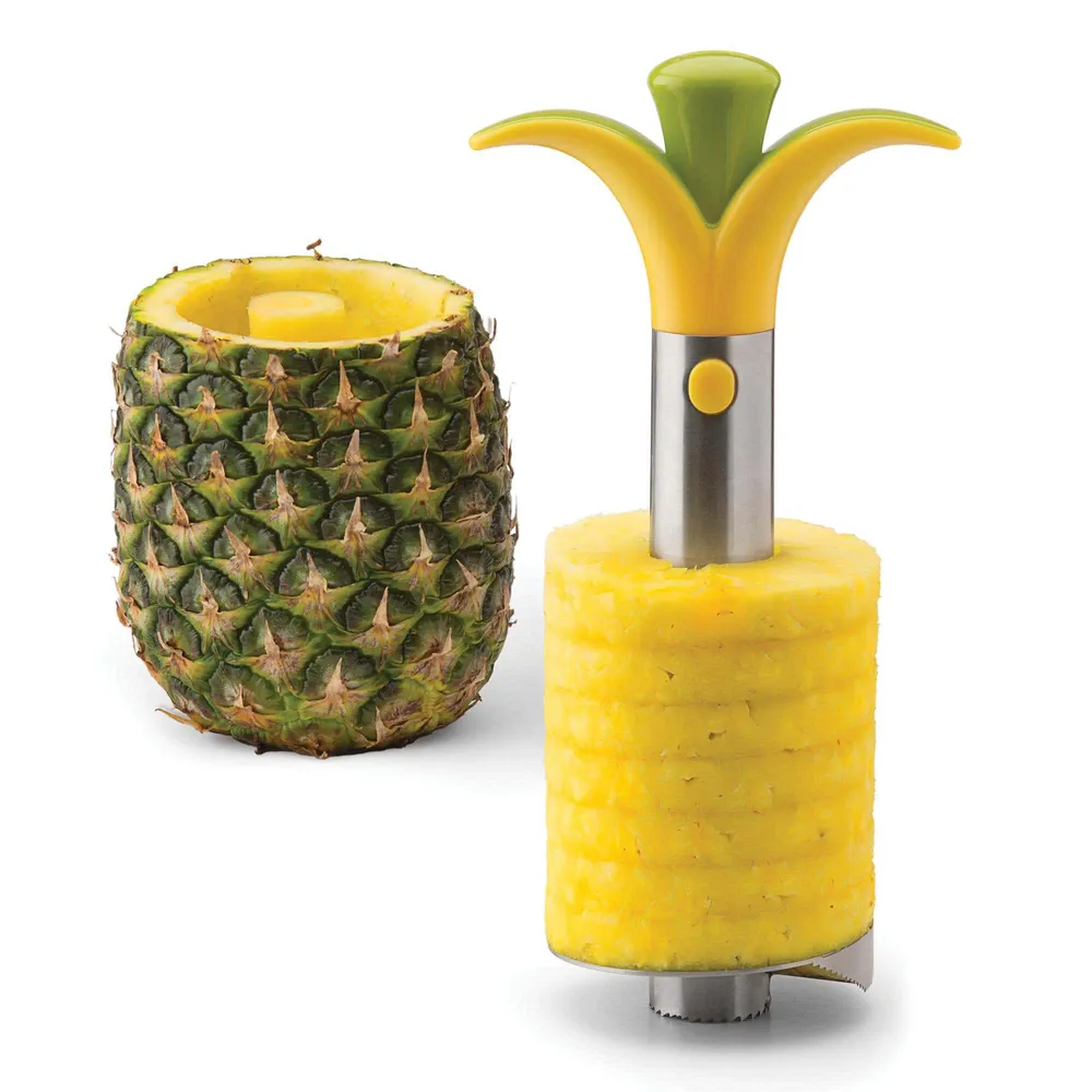 Joie Blossom Pineapple Corer and Slicer (Stainless Steel)