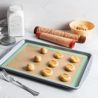 KSP Bakers Silicone Baking Sheet - Set of 3 (Multi Colour)