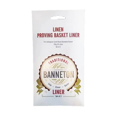 Eddingtons Banneton Proving Basket Liner Small - Set of 2