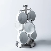 KSP Sticks Mug Tree (Stainless Steel) 8 cm dia x 31 cm