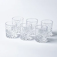 Godinger Dublin Crystal-Cut Shot Glass - Set of 6 (Clear)