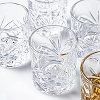 Godinger Dublin Crystal-Cut Shot Glass - Set of 6 (Clear)