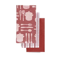 Harman Combo 'Utensil' Cotton Kitchen Towel