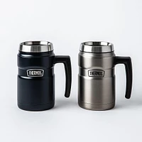 Thermos Stainless King Thermal Travel Desk Mug 16 oz. (Midnight Blue)